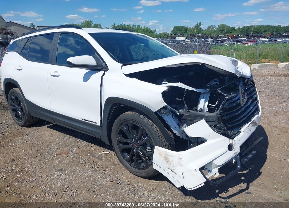 2022 GMC TERRAIN FWD SLE VIN: 3GKALMEV0NL266785