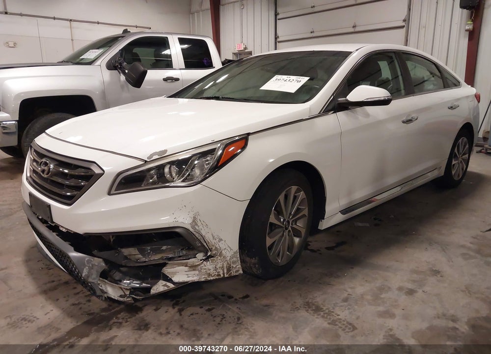 2016 HYUNDAI SONATA SPORT VIN: 5NPE34AF0GH283911