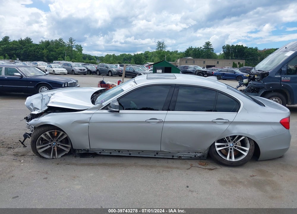 2015 BMW 335I XDRIVE VIN: WBA3B9G53FNR93726