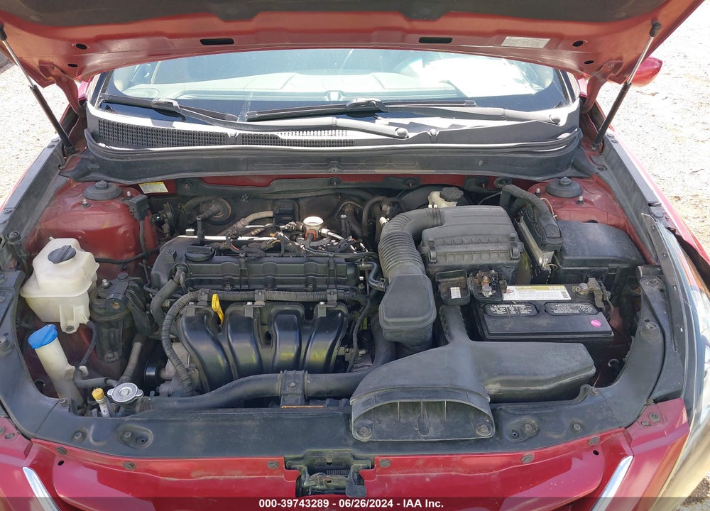 2012 HYUNDAI SONATA GLS VIN: 5NPEB4AC7CH345615