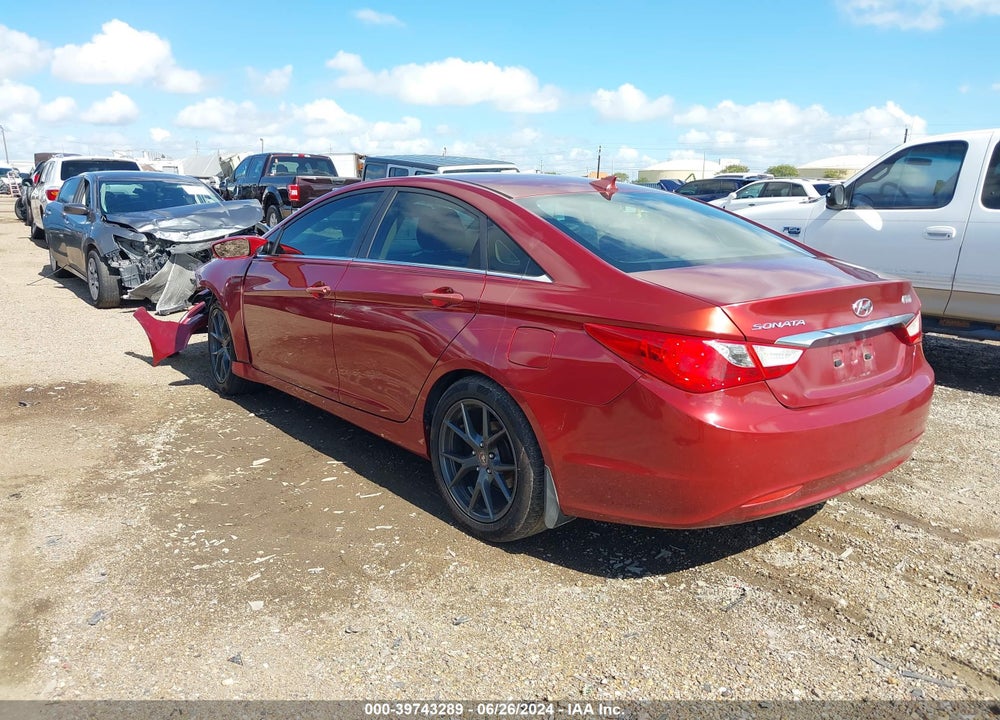 2012 HYUNDAI SONATA GLS VIN: 5NPEB4AC7CH345615