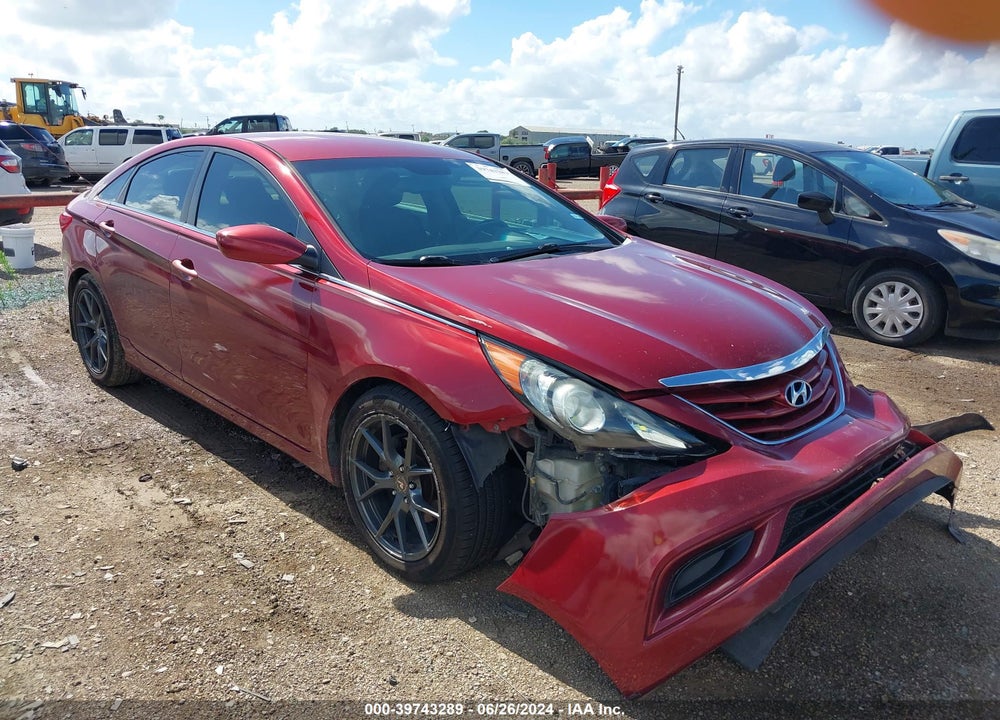 2012 HYUNDAI SONATA GLS VIN: 5NPEB4AC7CH345615