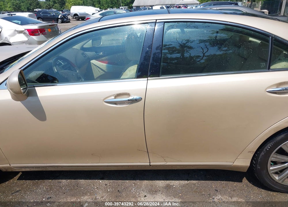 2007 LEXUS ES 350 VIN: JTHBJ46G772067113