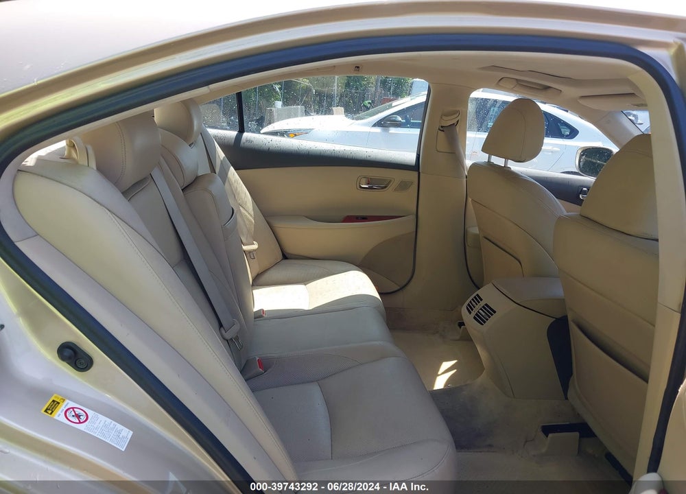 2007 LEXUS ES 350 VIN: JTHBJ46G772067113