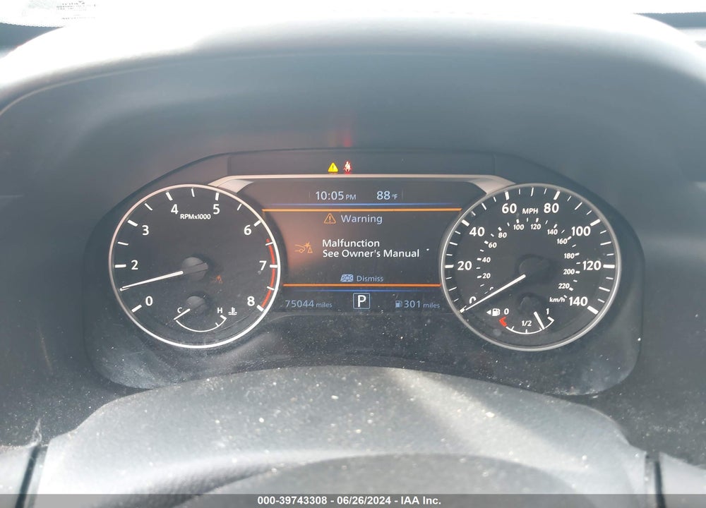 2021 NISSAN ALTIMA SR FWD VIN: 1N4BL4CV5MN338975