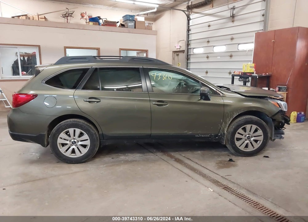2015 SUBARU OUTBACK 2.5I PREMIUM VIN: 4S4BSAFC9F3324187