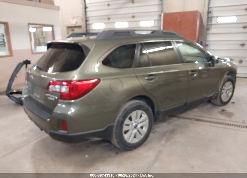 2015 SUBARU OUTBACK 2.5I PREMIUM VIN: 4S4BSAFC9F3324187