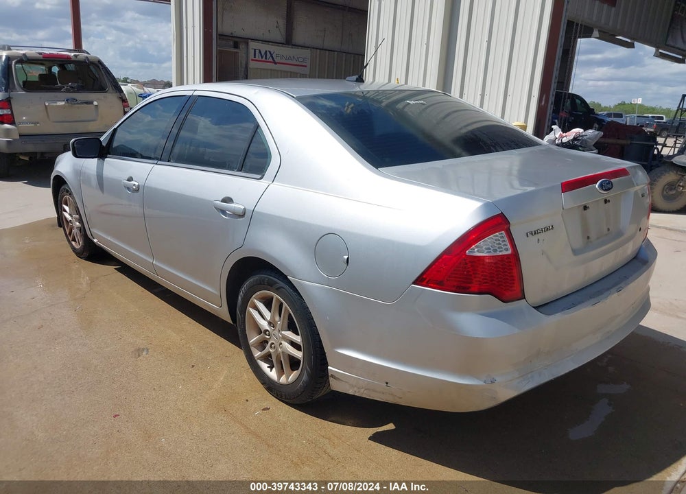 2011 FORD FUSION SE VIN: 3FAHP0HA2BR237741