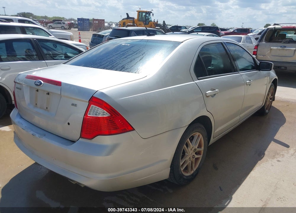 2011 FORD FUSION SE VIN: 3FAHP0HA2BR237741