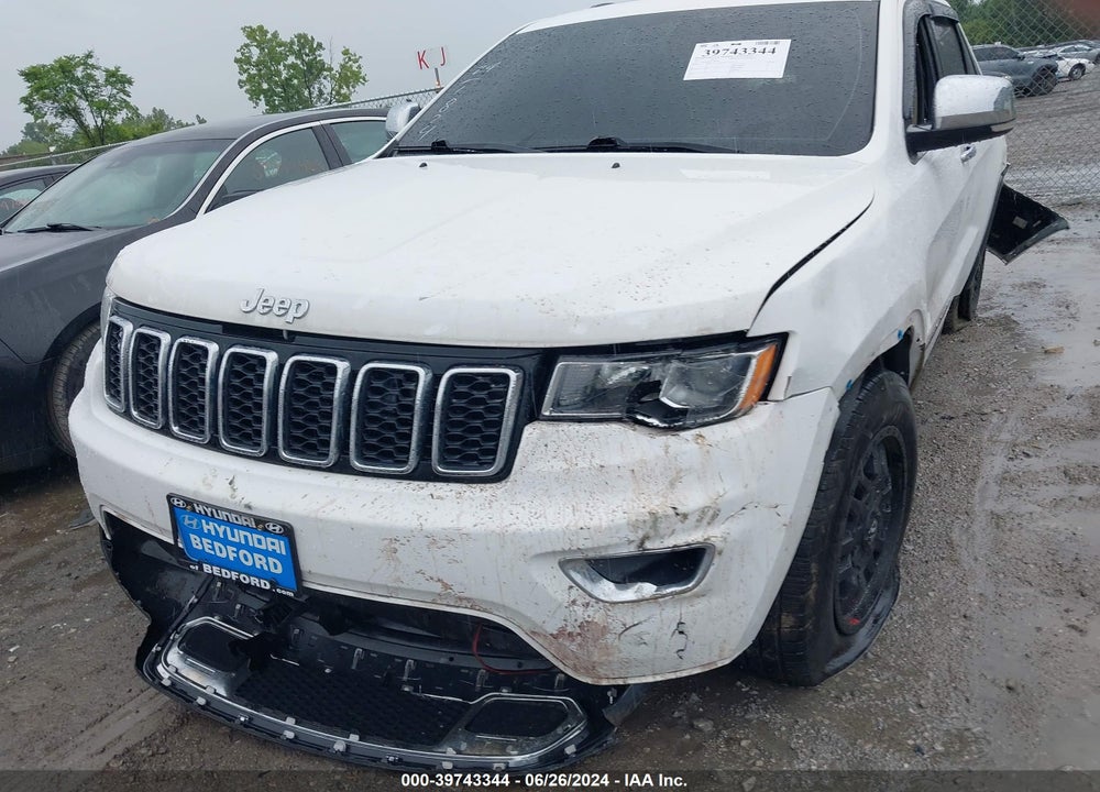 2017 JEEP GRAND CHEROKEE LIMITED 4X4 VIN: 1C4RJFBG8HC940798