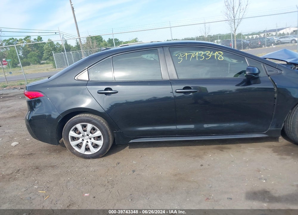 2020 TOYOTA COROLLA LE VIN: JTDEPRAE5LJ097033