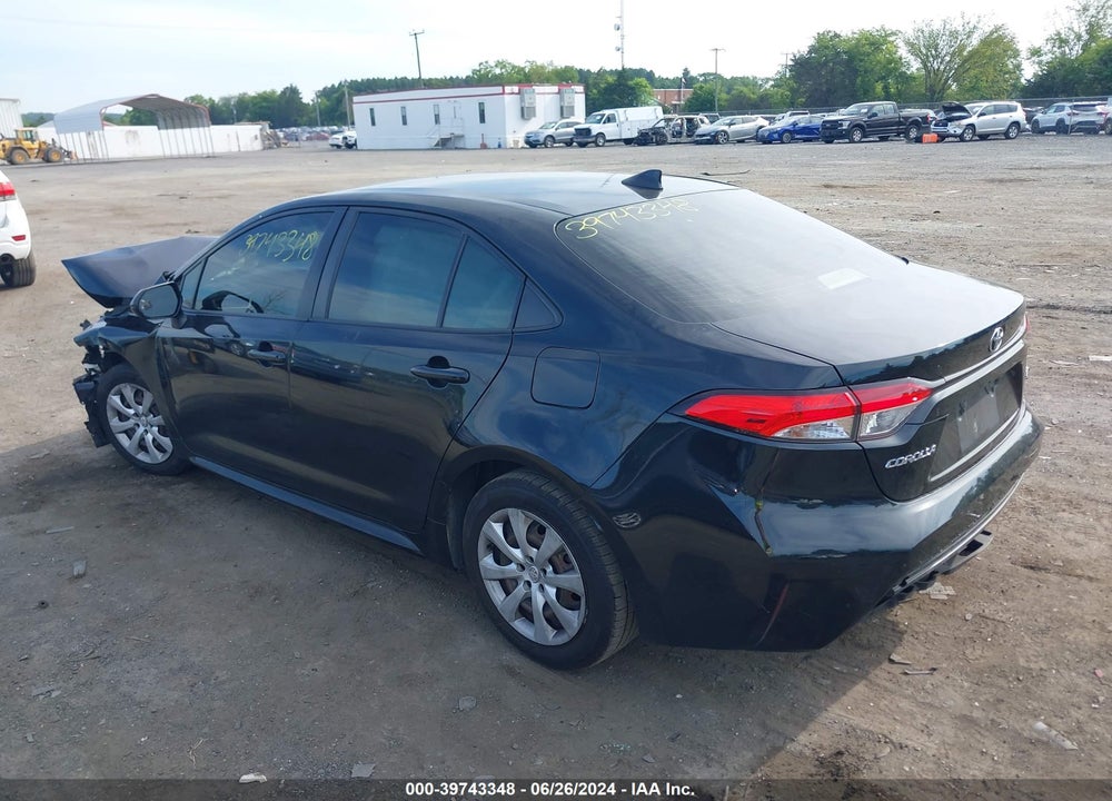2020 TOYOTA COROLLA LE VIN: JTDEPRAE5LJ097033