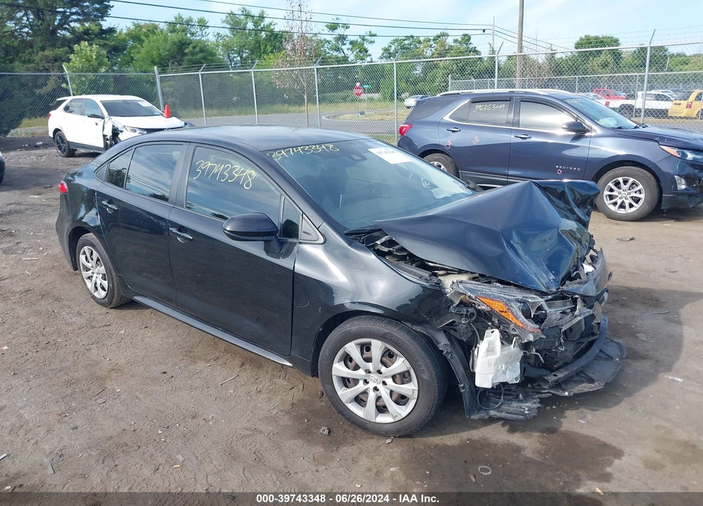 2020 TOYOTA COROLLA LE VIN: JTDEPRAE5LJ097033