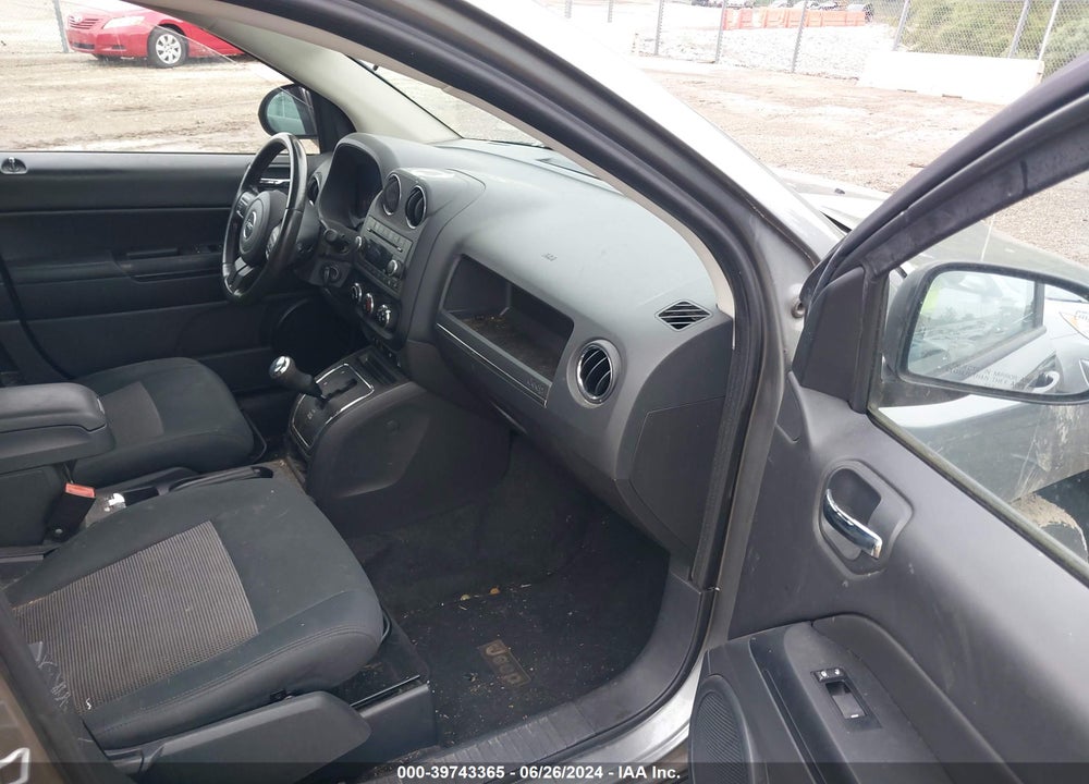 2012 JEEP COMPASS LATITUDE VIN: 1C4NJDEBXCD633073