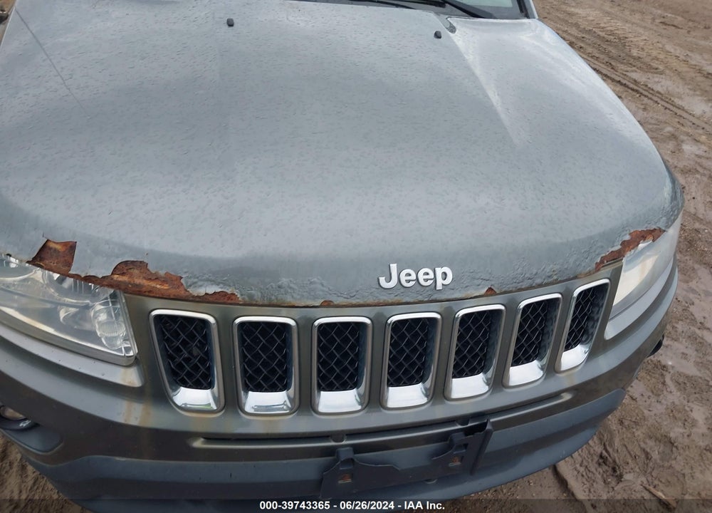 2012 JEEP COMPASS LATITUDE VIN: 1C4NJDEBXCD633073