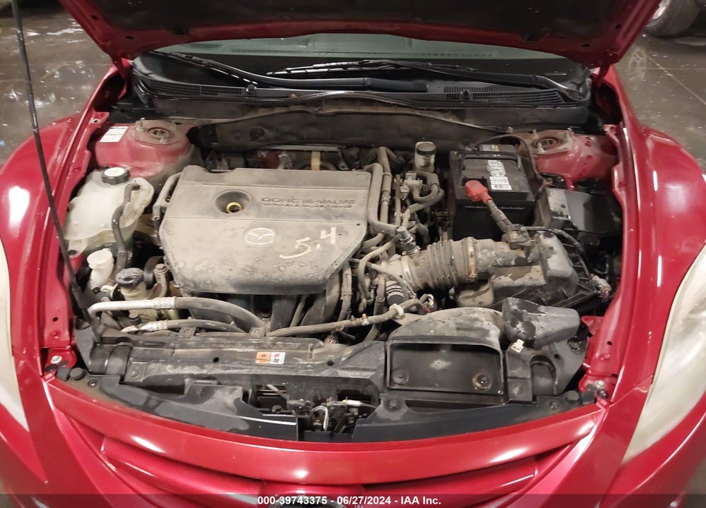 2010 MAZDA 6 I TOURING PLUS VIN: 1YVHZ8CHXA5M48690