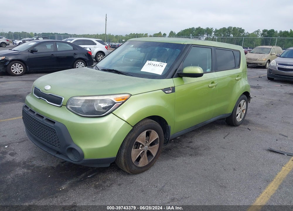 2014 KIA SOUL VIN: KNDJN2A25E7727764