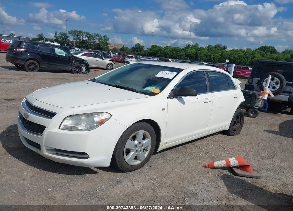 2008 CHEVROLET MALIBU LS VIN: 1G1ZG57B78F219904