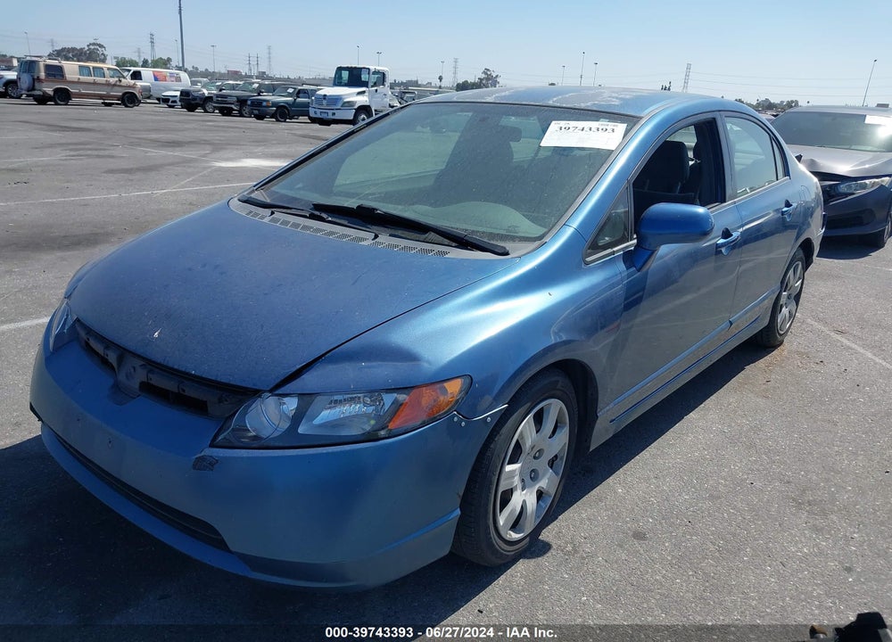 2008 HONDA CIVIC LX VIN: 2HGFA16528H519527