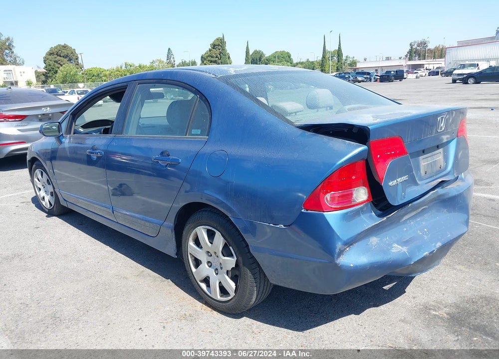 2008 HONDA CIVIC LX VIN: 2HGFA16528H519527