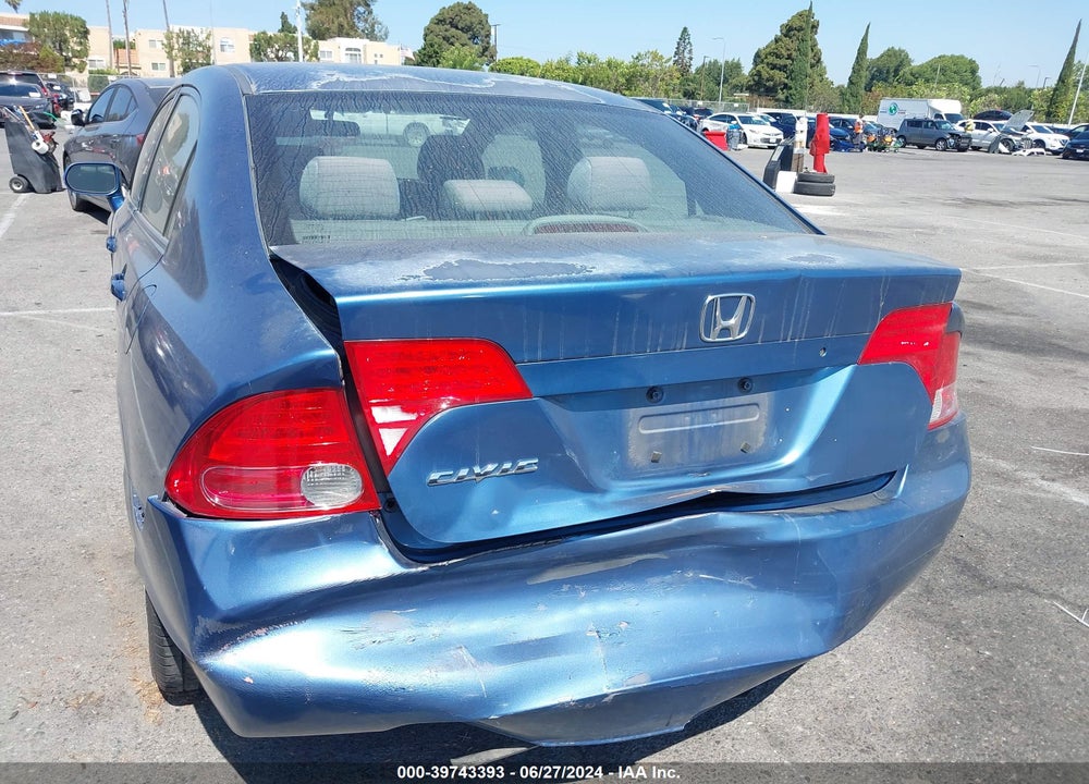 2008 HONDA CIVIC LX VIN: 2HGFA16528H519527