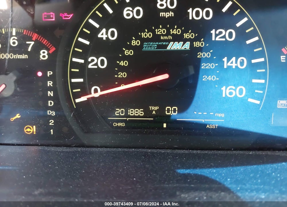 2006 HONDA ACCORD HYBRID VIN: JHMCN36416C001528