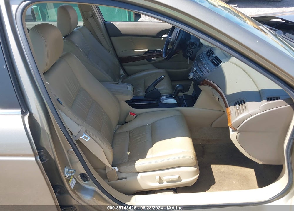 2008 HONDA ACCORD 3.5 EX-L VIN: 1HGCP36808A079653