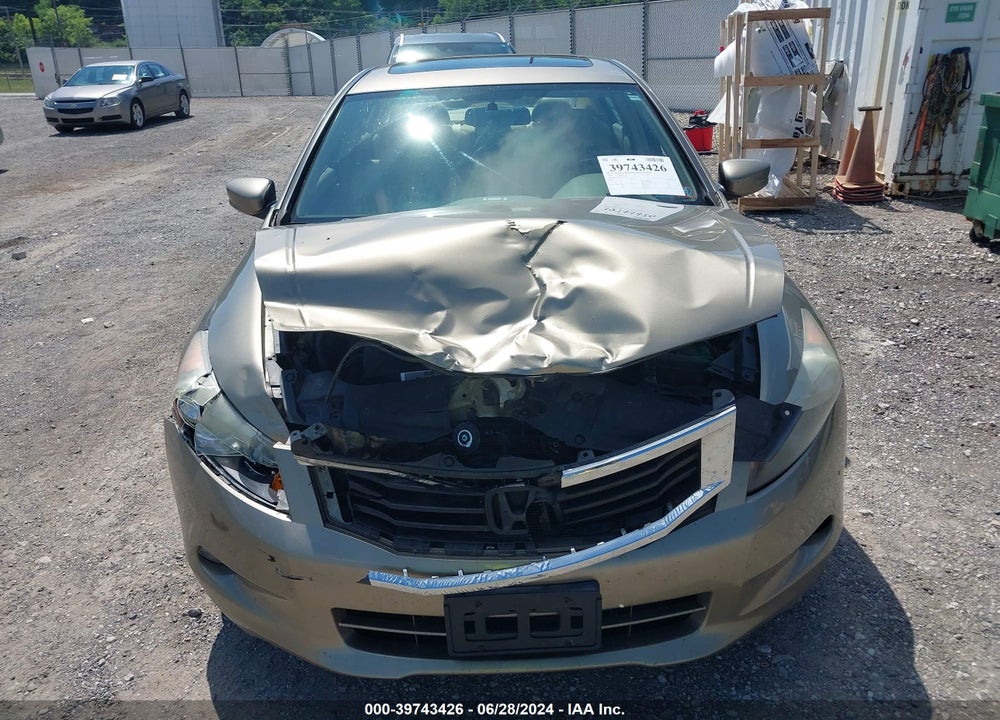2008 HONDA ACCORD 3.5 EX-L VIN: 1HGCP36808A079653
