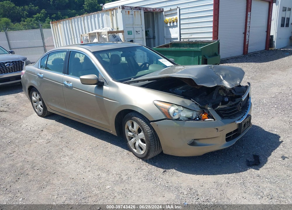 2008 HONDA ACCORD 3.5 EX-L VIN: 1HGCP36808A079653