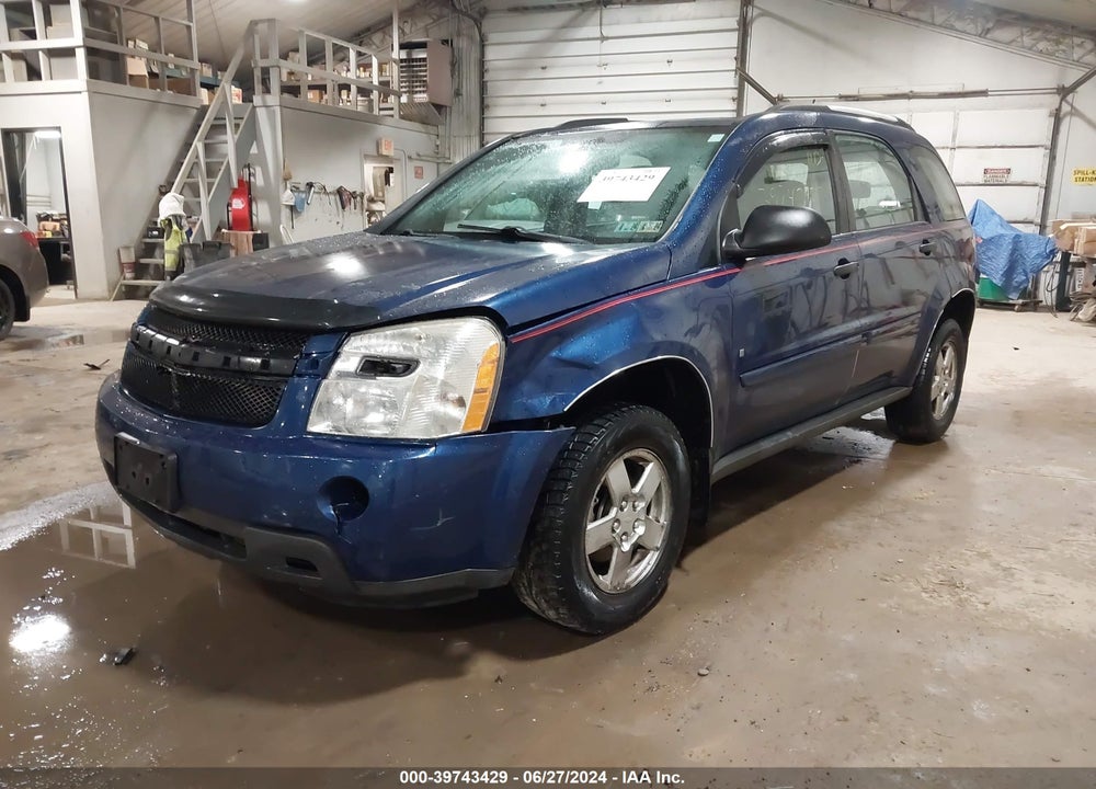 2009 CHEVROLET EQUINOX LS VIN: 2CNDL13F196224649