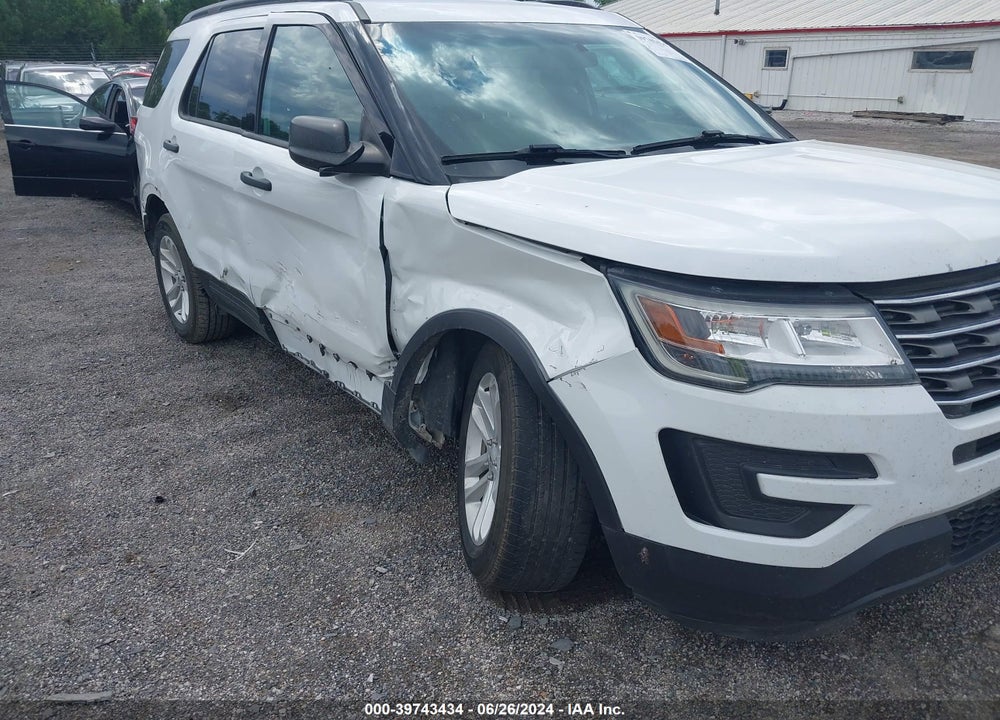 2016 FORD EXPLORER VIN: 1FM5K7B87GGB50647