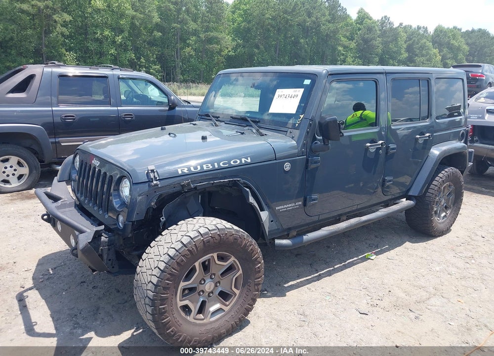 2017 JEEP WRANGLER UNLIMITED RUBICON 4X4 VIN: 1C4BJWFG9HL590285