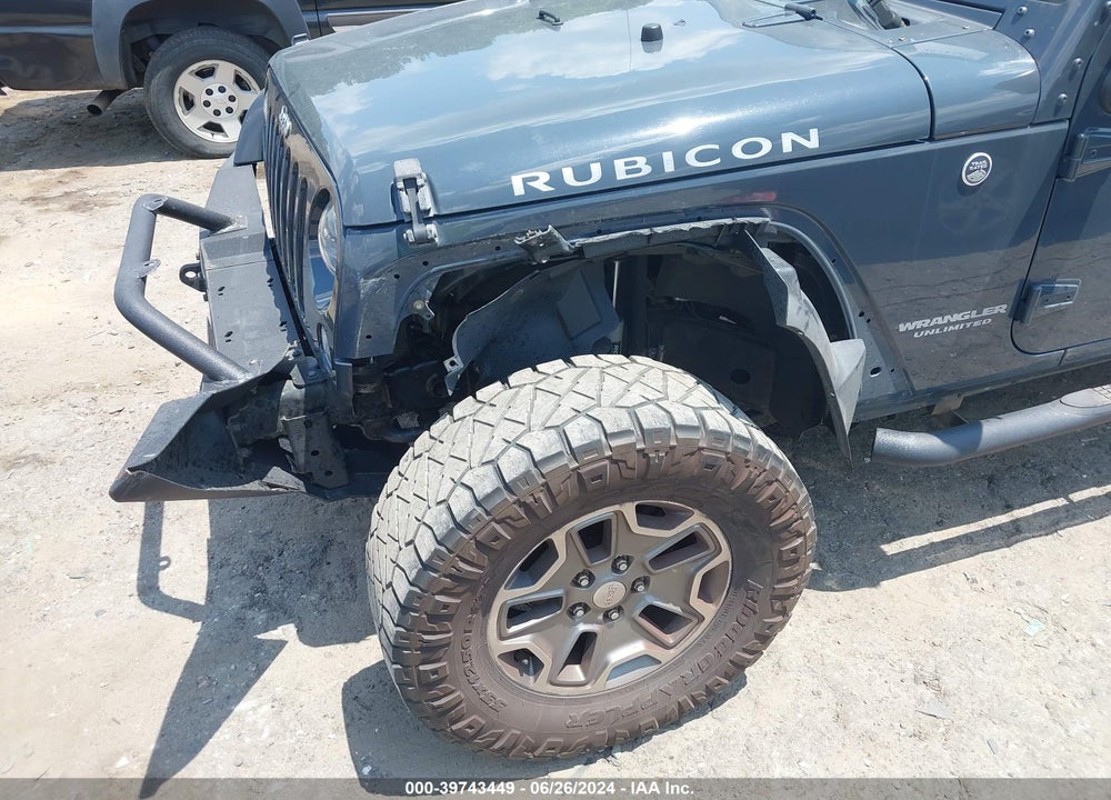 2017 JEEP WRANGLER UNLIMITED RUBICON 4X4 VIN: 1C4BJWFG9HL590285