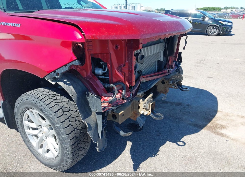 2021 CHEVROLET SILVERADO 1500 4WD DOUBLE CAB STANDARD BED LT VIN: 1GCRYDED9MZ252012