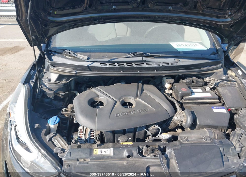 2014 HYUNDAI ELANTRA SE VIN: KMHDH4AE9EU134853