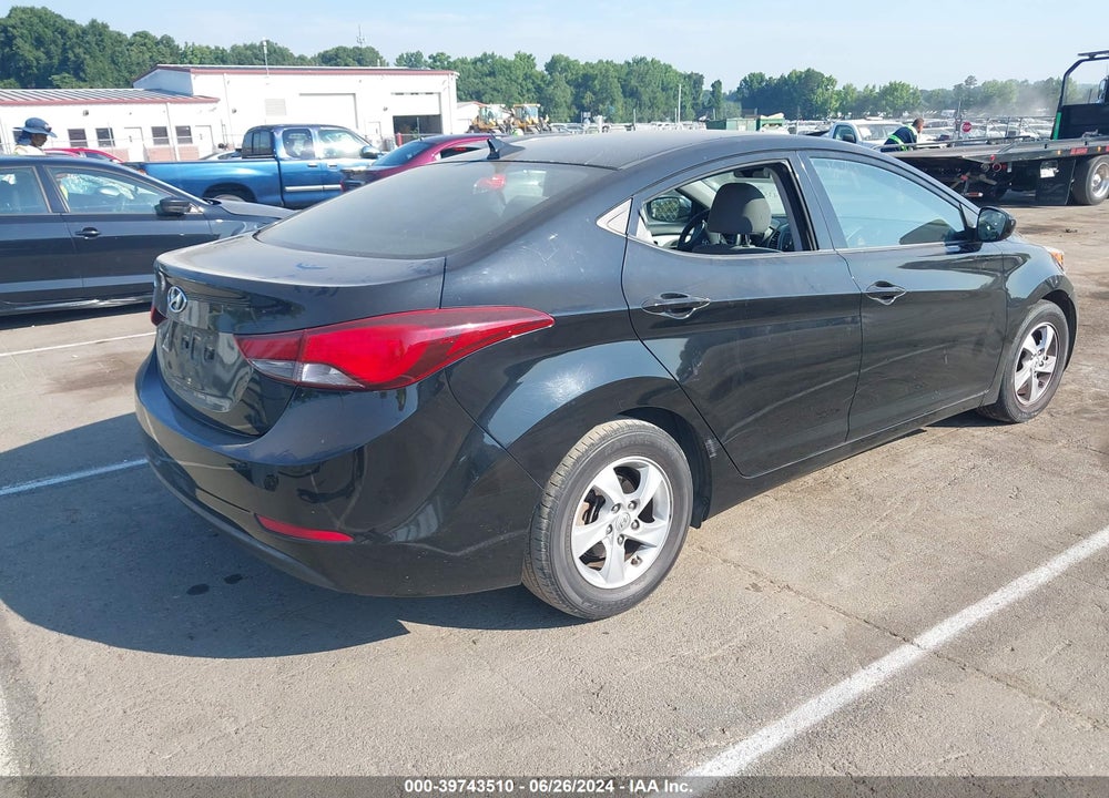 2014 HYUNDAI ELANTRA SE VIN: KMHDH4AE9EU134853