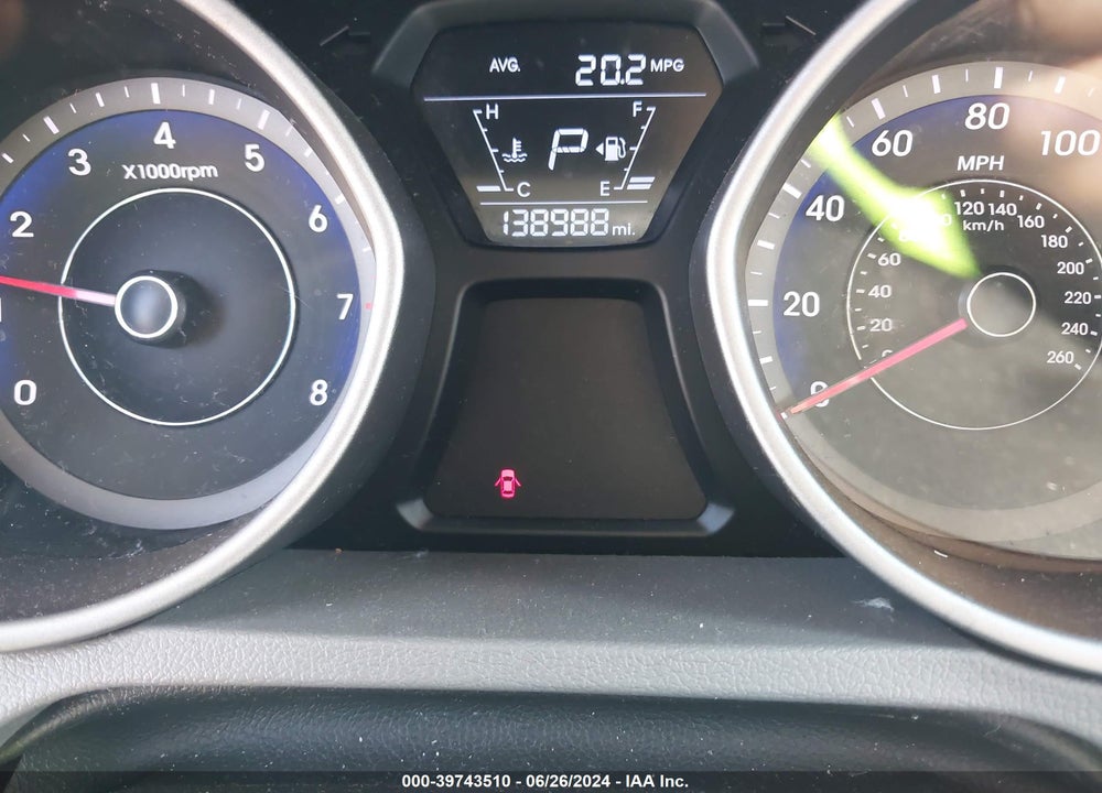 2014 HYUNDAI ELANTRA SE VIN: KMHDH4AE9EU134853