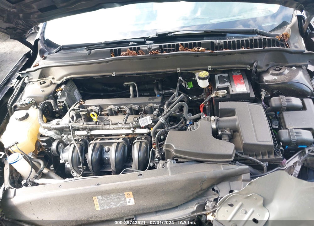 2020 FORD FUSION S VIN: 3FA6P0G75LR228384