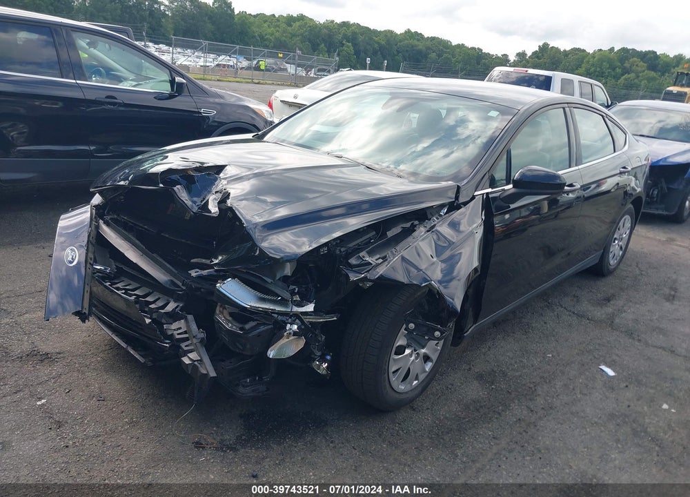 2020 FORD FUSION S VIN: 3FA6P0G75LR228384