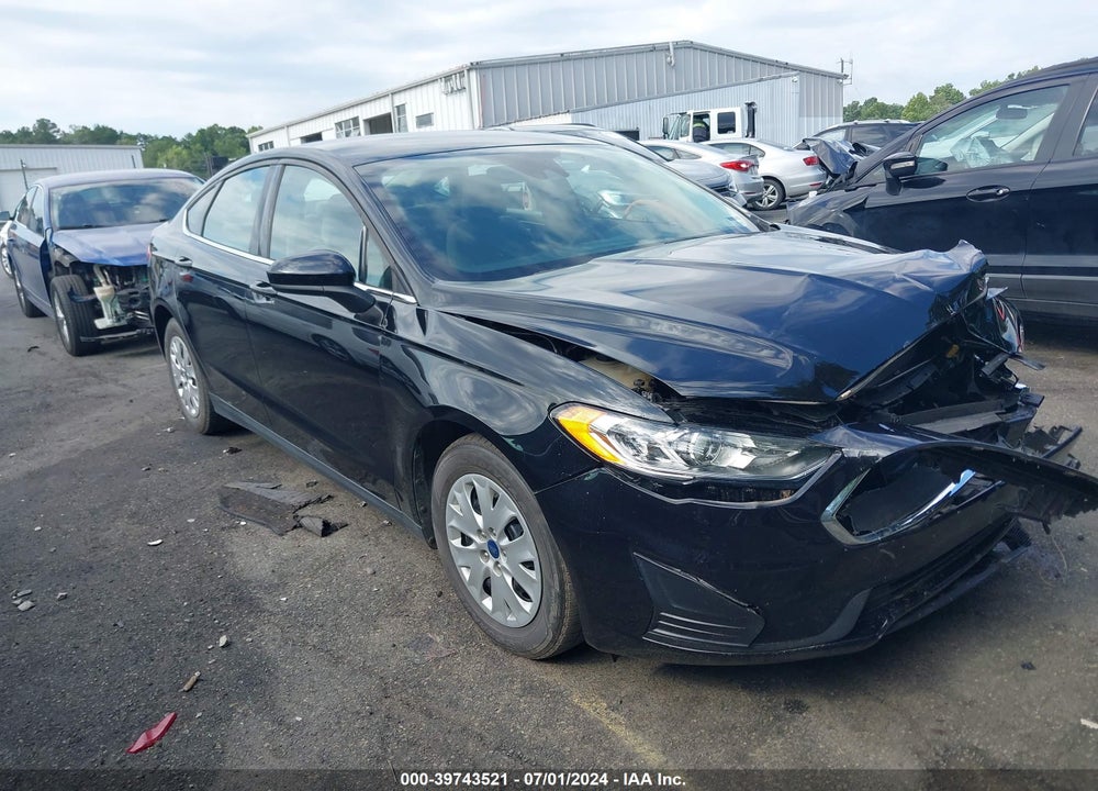 2020 FORD FUSION S VIN: 3FA6P0G75LR228384