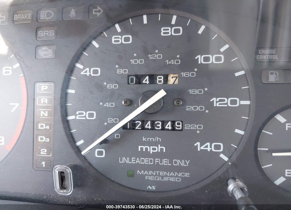 1997 HONDA ACCORD EX VIN: 1HGCD5651VA210725