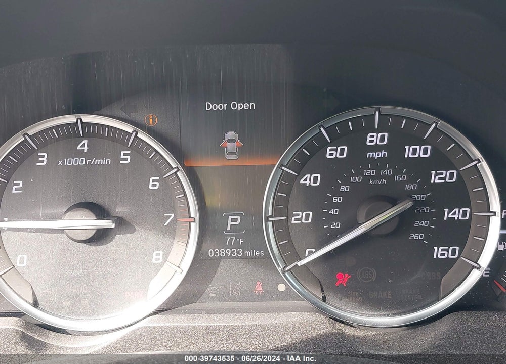 2015 ACURA TLX V6 TECH VIN: 19UUB2F5XFA022991