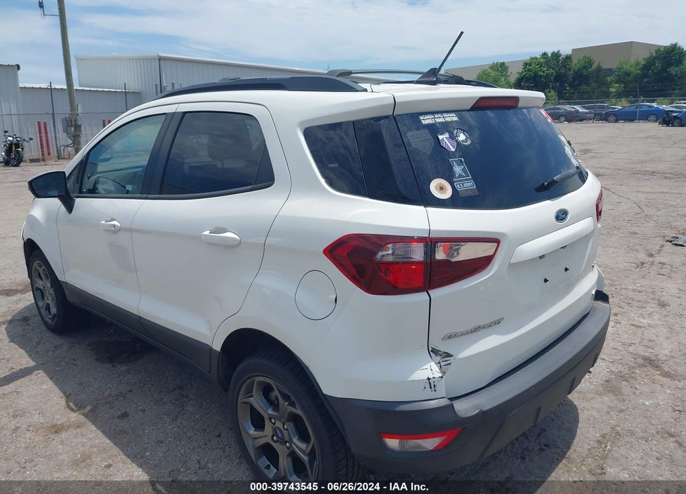 2018 FORD ECOSPORT SES VIN: MAJ6P1CLXJC241975