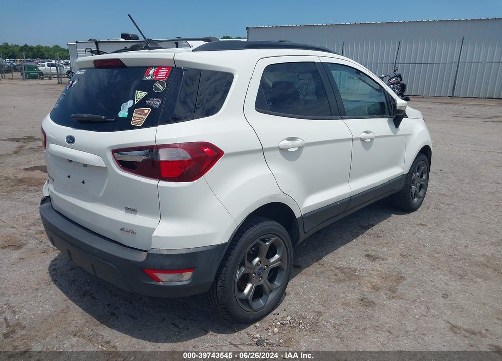 2018 FORD ECOSPORT SES VIN: MAJ6P1CLXJC241975