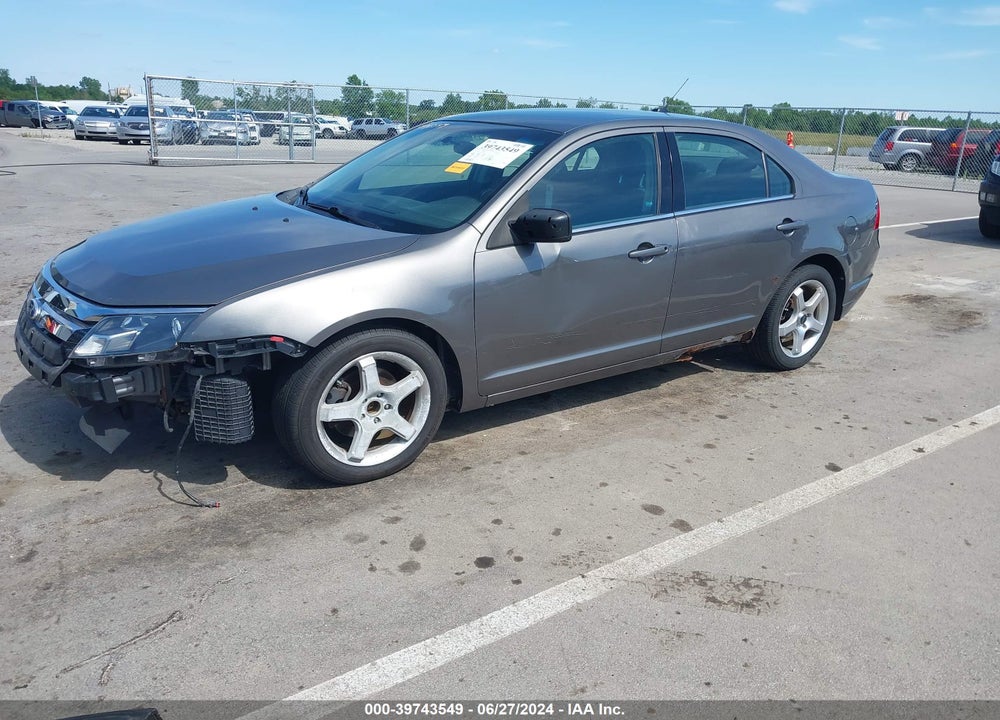 2010 FORD FUSION SE VIN: 3FAHP0HA6AR377631
