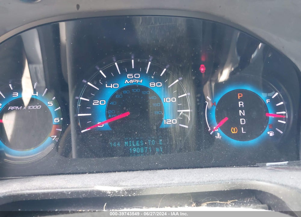 2010 FORD FUSION SE VIN: 3FAHP0HA6AR377631