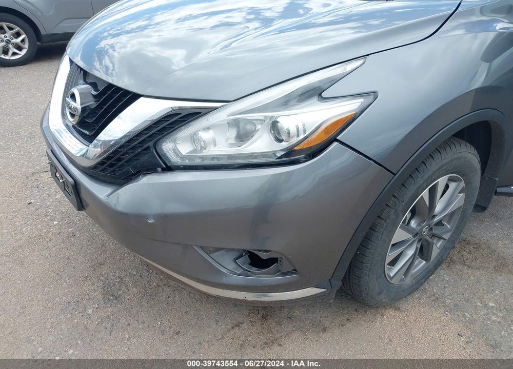 2015 NISSAN MURANO S VIN: 5N1AZ2MH8FN272096