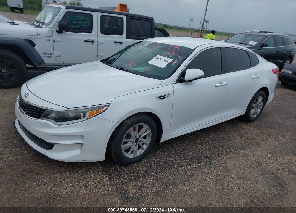 2018 KIA OPTIMA LX VIN: 5XXGT4L34JG201287
