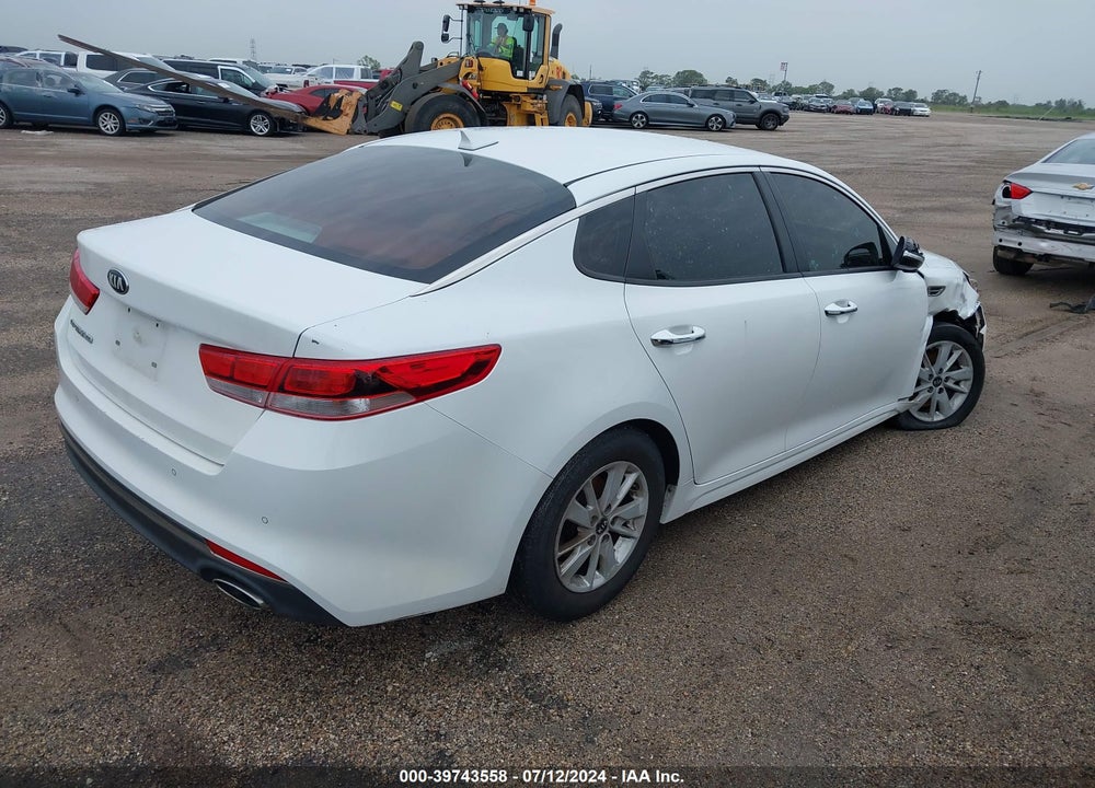 2018 KIA OPTIMA LX VIN: 5XXGT4L34JG201287