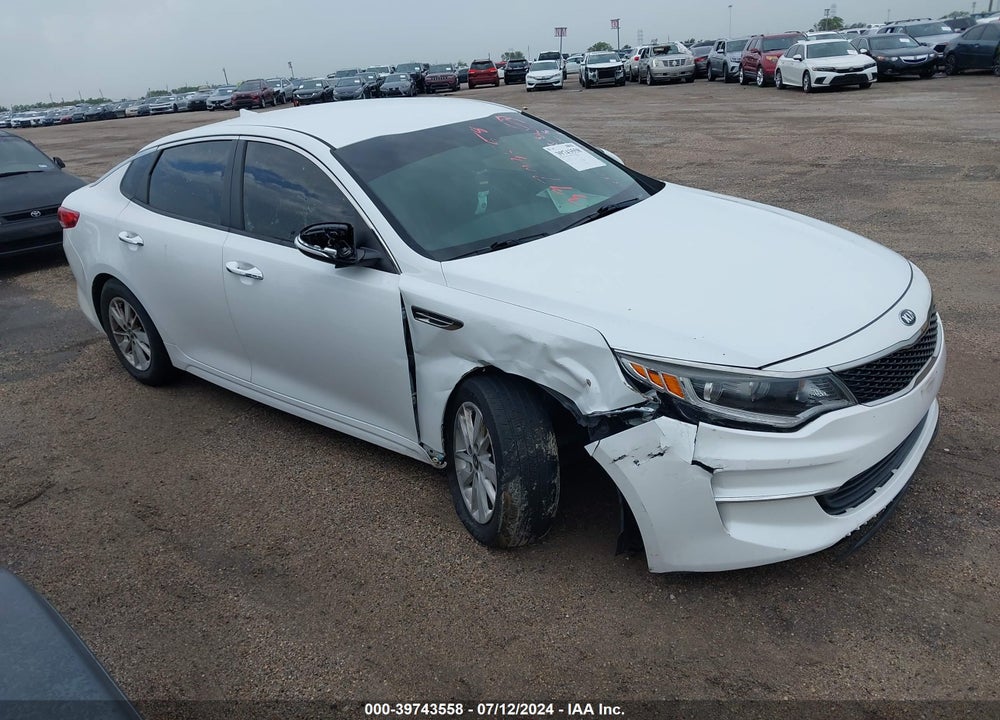 2018 KIA OPTIMA LX VIN: 5XXGT4L34JG201287